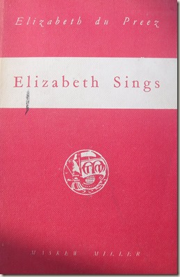 Elizabeth du Preez se boek